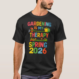 Tuinieren Is Mijn Therapie Lente 2026 Team Vintage T-shirt