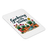 Tuinieren is mijn Therapy Gardener Plant Magneet (Rechterzijde)