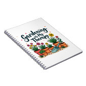 Tuinieren is mijn Therapy Gardener Plant Notitieboek (Rechterzijde)