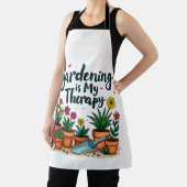 Tuinieren is mijn Therapy Gardener Plant Schort (Insitu)