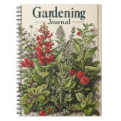  tuinieren kruiden notitieboek (Voorkant)