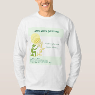 Tuinieren & Landscaping Solutions Visitekaartje T-shirt