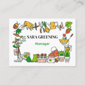 Tuinieren, Landschapsarchitectuur, Buiten, Tuin, n Visitekaartje (Voorkant)