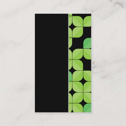 Tuinieren | Landschapsarchitectuur | Illustratieve Visitekaartje (Achterkant)