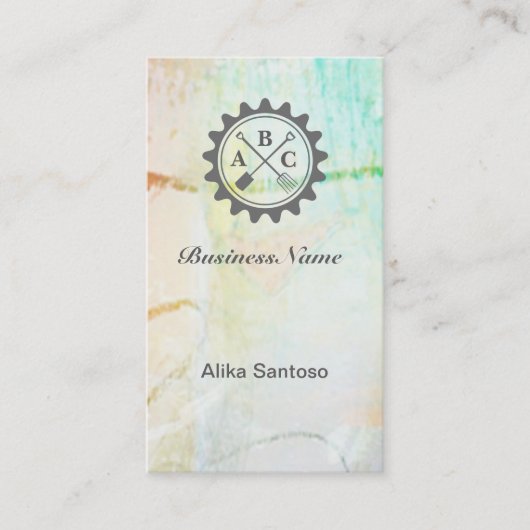 Tuinieren Logo 3 Visitekaartje (Voorkant)