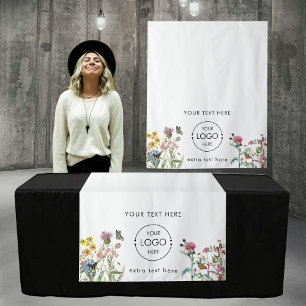 Tuinieren Logo Pop Up Shop Table Runner Sign Wandkleed