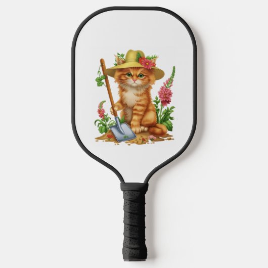 Tuinieren met katten pickleball paddle (Voorkant)