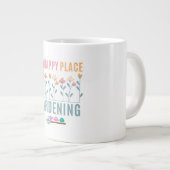 Tuinieren: mijn gelukkige plek grote koffiekop (Voorkant rechts)