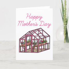 Tuinieren Moederdag Gardener Bedankkaart