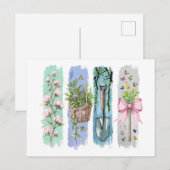 Tuinieren Natuur Lover Briefkaart (Voorkant / Achterkant)