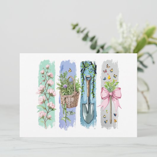 Tuinieren Natuur Lover Kaart (Staand voorkant)