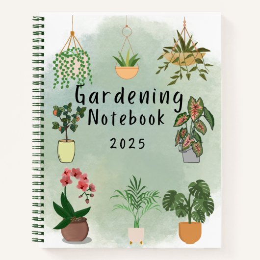 Tuinieren Notitieboek 2025 (Voorkant)