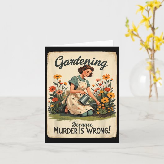 Tuinieren omdat moord verkeerd is Tuinieren Tuin Kaart (Gele Bloem)