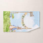 Tuinieren Peter het Konijn Bad Handdoek (Handdoek)