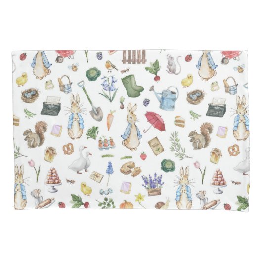 Tuinieren Peter het Konijn Kussensloop (Voorkant)