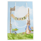 Tuinieren Peter het Konijn Medium Cadeauzakje (Achterkant)