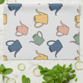 Tuinieren / Plant keukenhanddoek (Gevouwen)