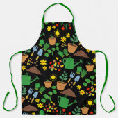 Tuinieren plant liefhebber tuinbouw botanisch schort (Voorkant)