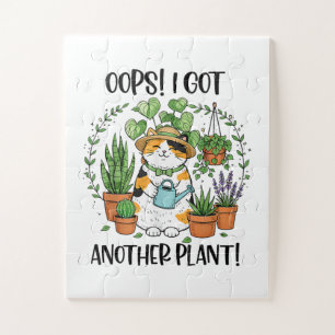 Tuinieren Planten Kat Oeps Ik Heb Weer Een Plant Legpuzzel