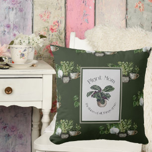 Tuinieren Schattige Groen Plant Mom Quote Tuinman  Kussen