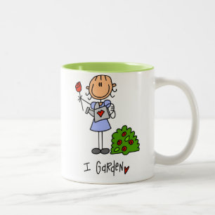 Tuinieren Stokfiguur Tweekleurige Koffiemok