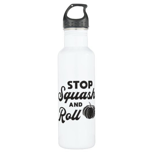 Tuinieren Stop squash en roll tuinier Natuur Waterfles (Voorkant)