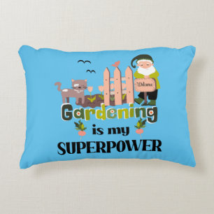 Tuinieren Superpower, Schattigee tuinman Accent Kussen