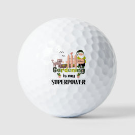 Tuinieren Superpower, Schattigee tuinman Golfballen