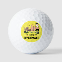 Tuinieren Superpower, Schattigee tuinman Golfballen
