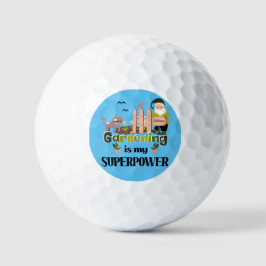 Tuinieren Superpower, Schattigee tuinman Golfballen