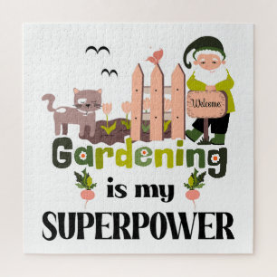 Tuinieren Superpower, Schattigee tuinman Legpuzzel