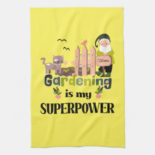 Tuinieren Superpower, Schattigee tuinman Theedoek