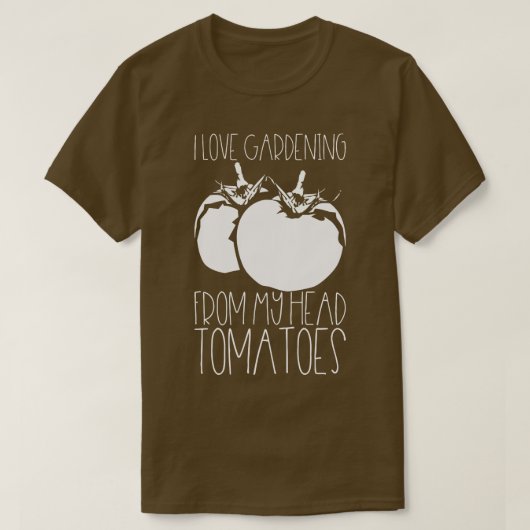 Tuinieren Tomaten 1 T-shirt (Design voorkant)
