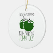 Tuinieren Tomaten Keramisch Ornament (Links)