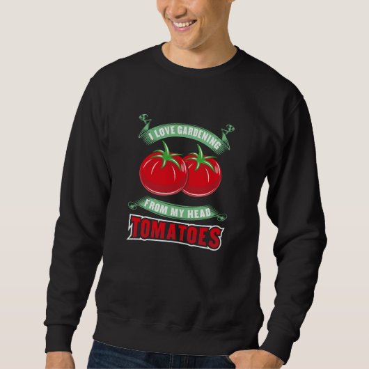 Tuinieren Tomaten Trui (Voorkant)