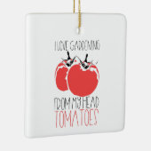 Tuinieren Tomaten Tuinier Gift Keramisch Ornament (Rechts)