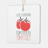 Tuinieren Tomaten Tuinier Gift Keramisch Ornament (Links)