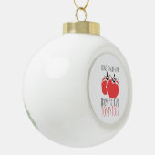 Tuinieren Tomaten Tuinier Gift Keramische Bal Ornament (Links)