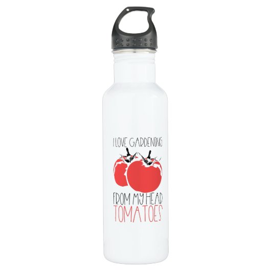 Tuinieren Tomaten Tuinier Gift Waterfles (Voorkant)