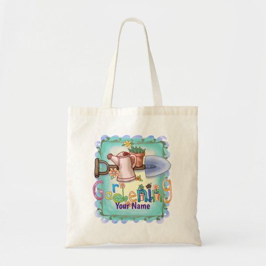Tuinieren   tote bag (Voorkant)