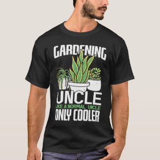 Tuinieren voor oom van tuinman landschapsarchitect t-shirt