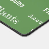 Tuinieren Woorden Patroon Groene Moderne Tuin Them Bureaumat (Hoek)