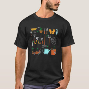 Tuiniergereedschap Tuin Tuinier Tuinier T-shirt