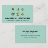 Tuiniergereedschap Visitekaartje (Voorkant / Achterkant)