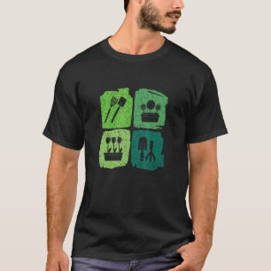 Tuinierhemd voor mannen Tuinman Landschap T-shirt