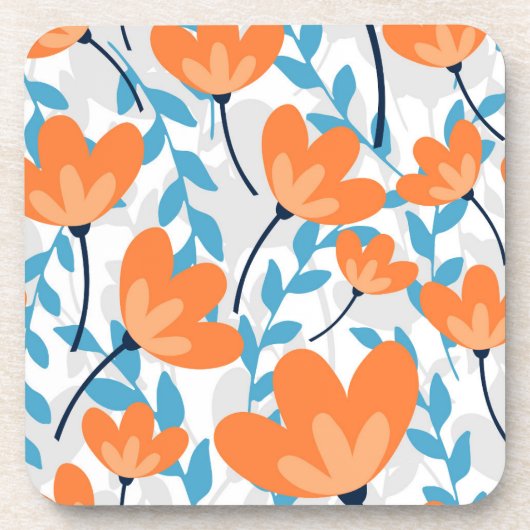 Tuinierliefhebber | Liefde is als wilde bloemen Bier Onderzetter (Voorkant)