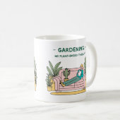 Tuiniermok voor dames koffiemok (Voorkant rechts)