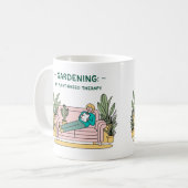 Tuiniermok voor dames koffiemok (Voorkant links)