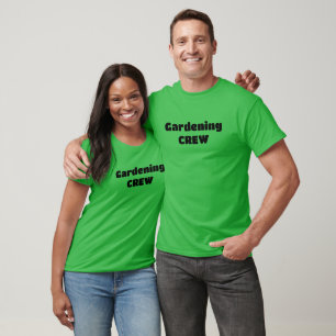 Tuinierpersoneel 2-zijdig Unisex Mannen T-Shirt