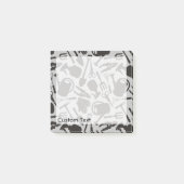 Tuinierpictogrammen Silhouetten Post-it® Notes (Voorkant)